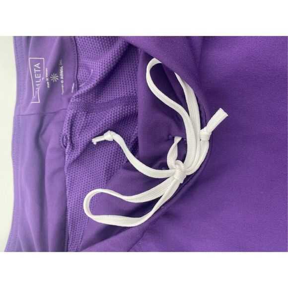 Athleta Athletic Swift Skort Side Zip Pockets Skirt Purple Size 6 - Picture 6 of 10